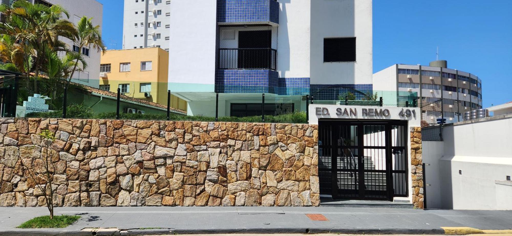San Remo Apartamento Praia Do Tombo Guarujá Zewnętrze zdjęcie